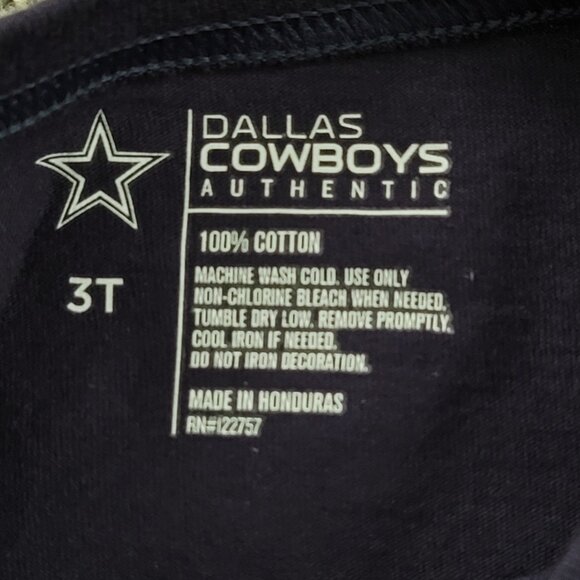 NFL Dallas Cowboys 3T Toddler Short Sleeve T-shirt - New With Tag! - Picture 3 of 6
